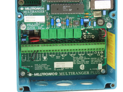 Millltronics 24751290 MultiRanger Plus Programmable 5Ch Relay Level Monitor
