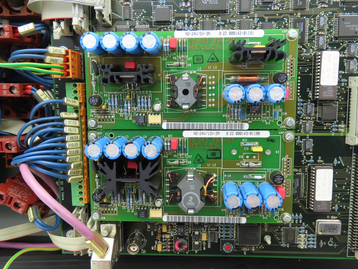 Heller PLT 90 CNC 90 HMI Control Panel Push Button 24.002277