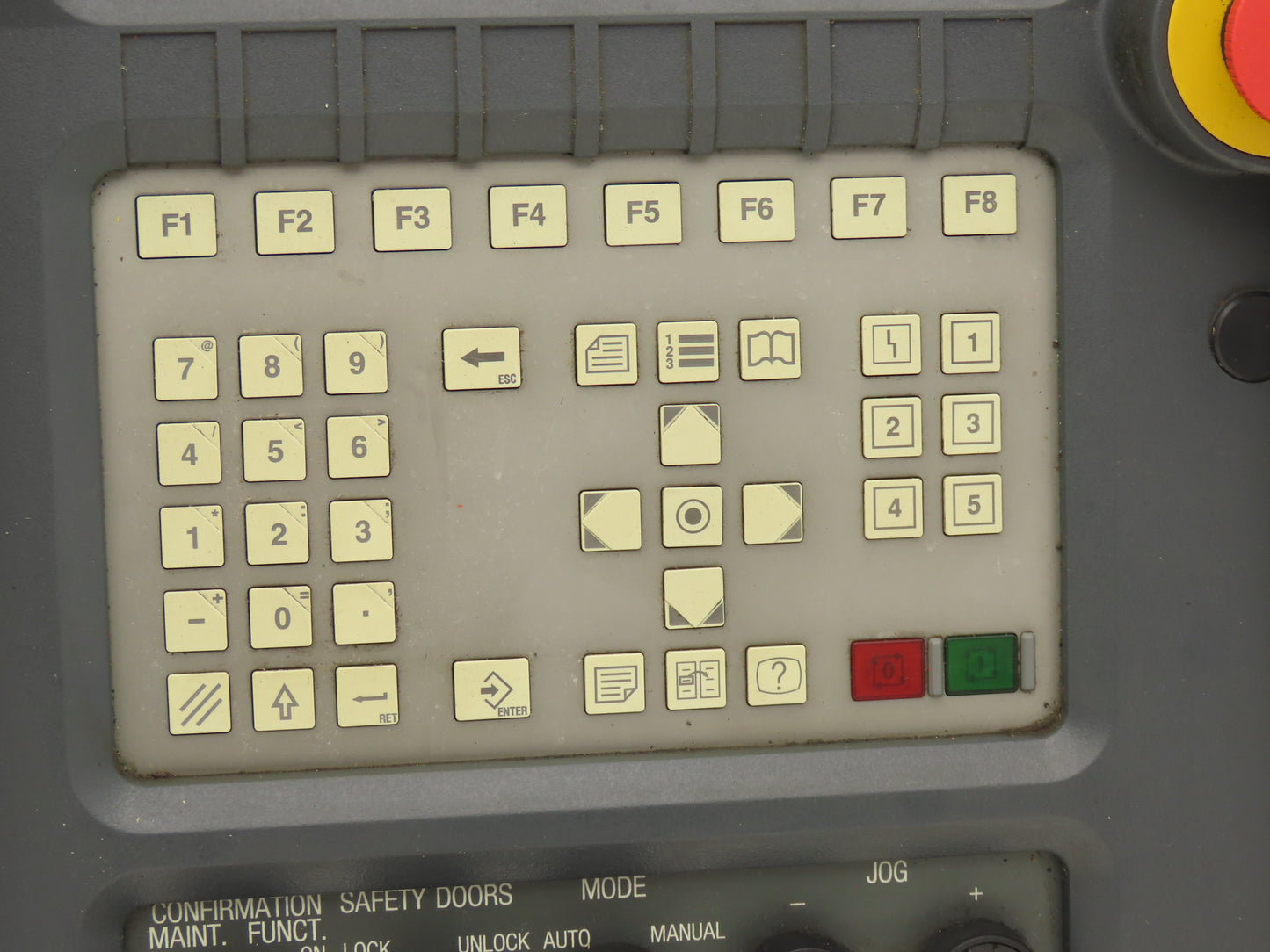 Heller PLT 90 CNC 90 HMI Control Panel Push Button 24.002277