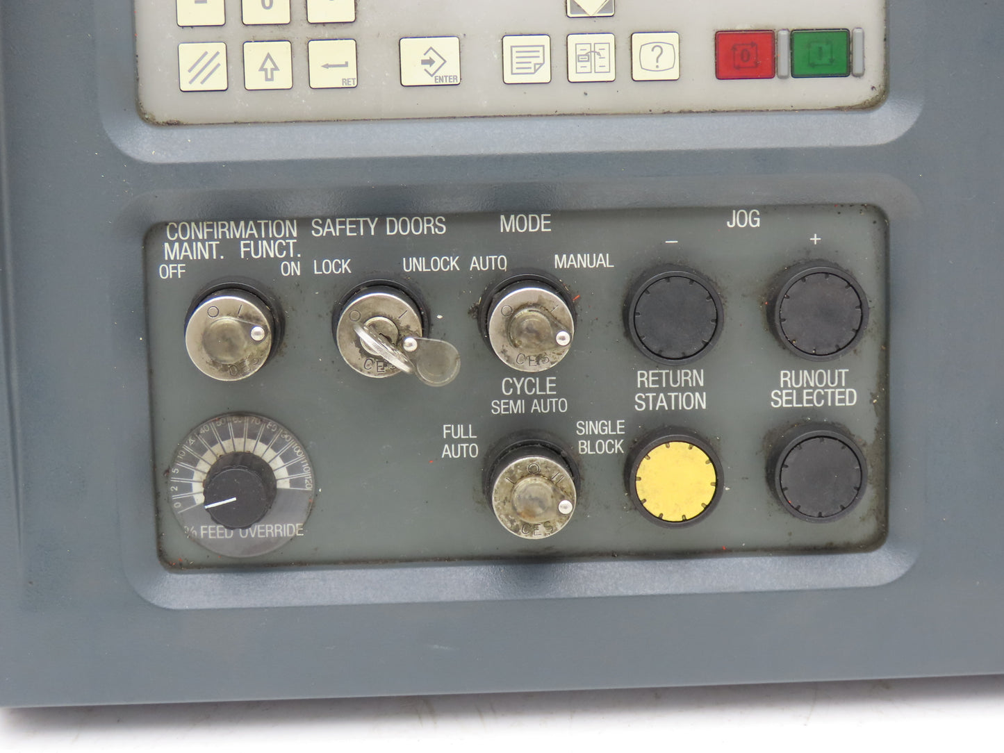 Heller PLT 90 CNC 90 HMI Control Panel Push Button 24.002277