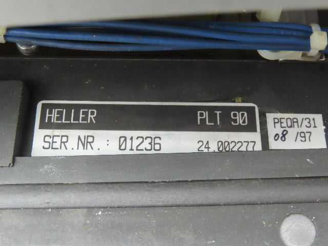 Heller PLT 90 CNC 90 HMI Control Panel Push Button 24.002277