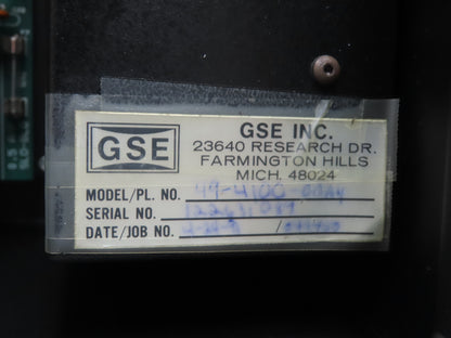 GSE CS400 Tech-Motive Tool Monitor