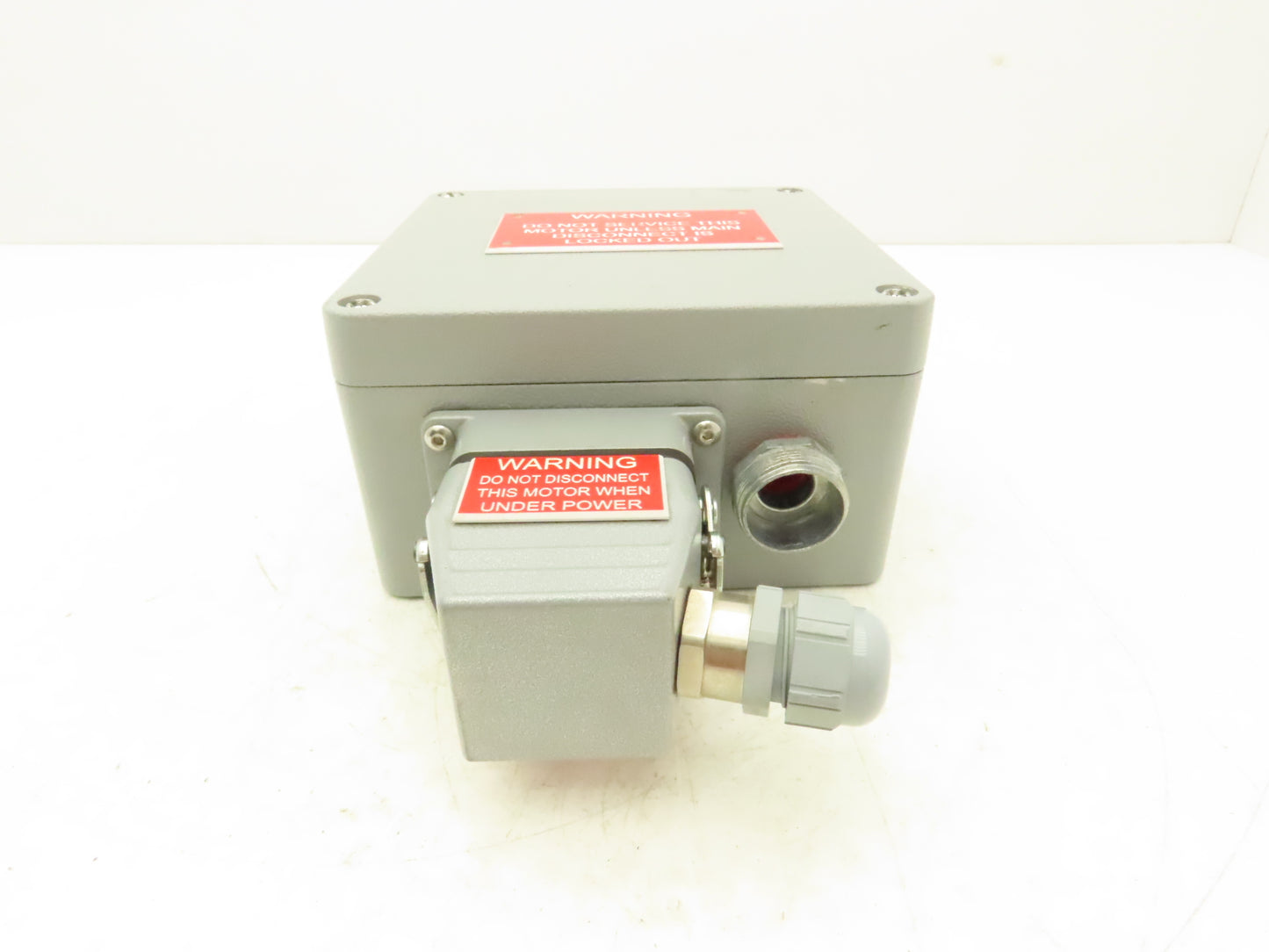 Hoffman CCA16169 Aluminum Enclosure Junction Box 160x160x90mm 16A 6-pin Plugs