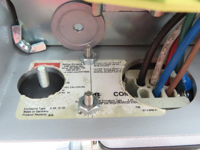 Hoffman CCA16169 Aluminum Enclosure Junction Box 160x160x90mm 16A 6-pin Plugs