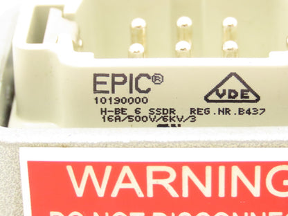 Hoffman CCA16169 Aluminum Enclosure Junction Box 160x160x90mm 16A 6-pin Plugs