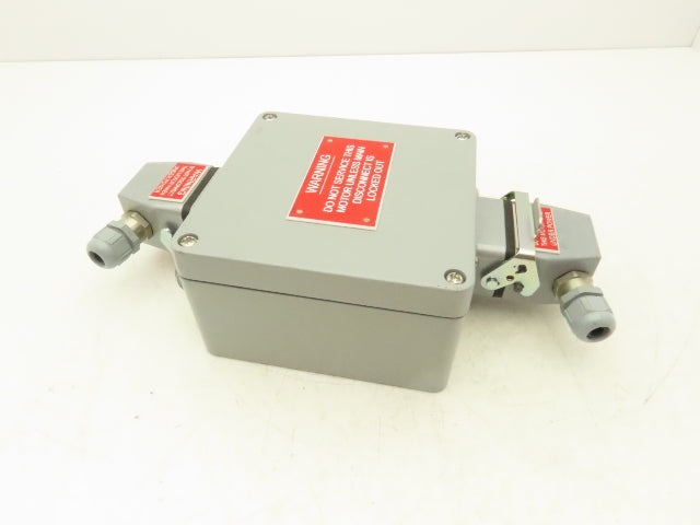 Hoffman CCA16169 Aluminum Enclosure Junction Box 160x160x90mm 16A 6-pin Plugs