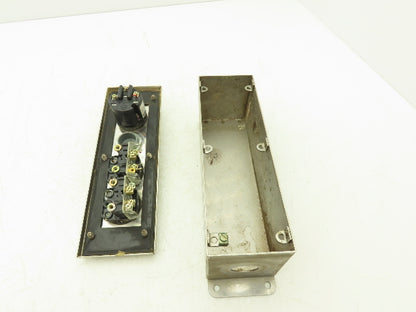 Allen Bradley 800R-4HZ4 Pushbutton 30mm Operator Control Station Enclosure SS