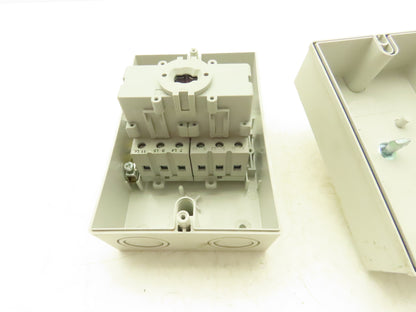 Allen Bradley 194E-A25-1756 Disconnect Load Switch 25A 600V 3PH 7x5x4" Enclosure