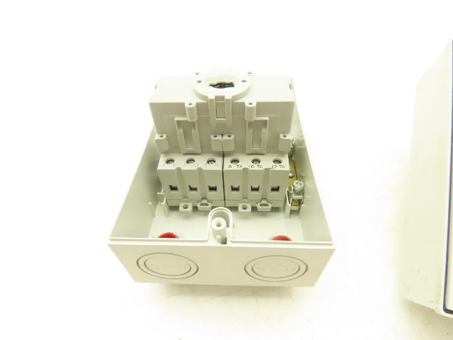 Allen Bradley 194E-A25-1756 Disconnect Load Switch 25A 600V 3PH 7x5x4" Enclosure