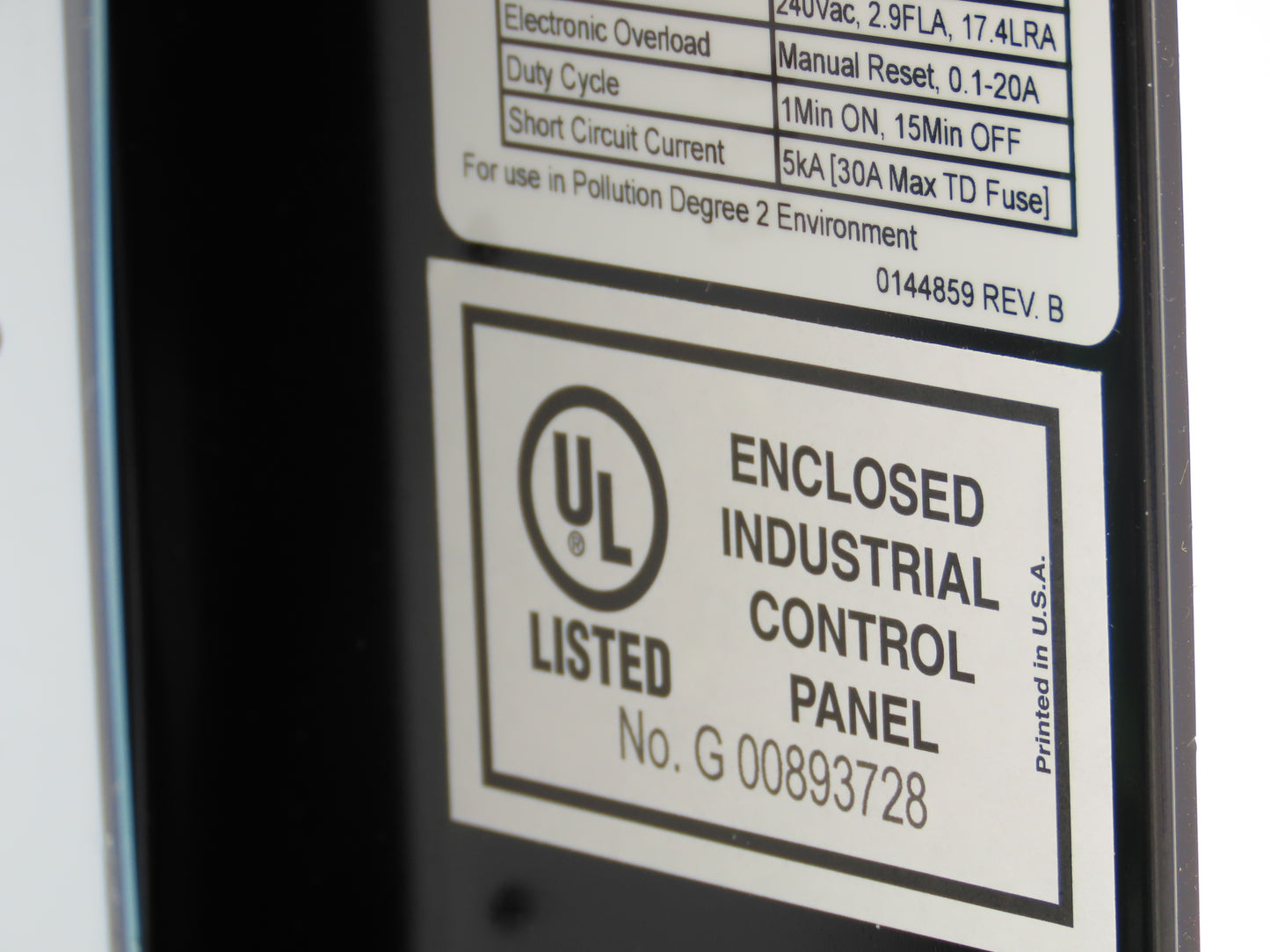 Rite Hite 863.100 CBSHR5 Dock Lock Control Box 115VAC Doc-lok CB P1