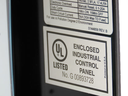 Rite Hite 863.100 CBSHR5 Dock Lock Control Box 115VAC Doc-lok CB P1