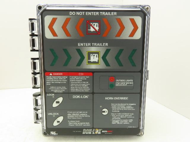 Rite Hite 863.100 CBSHR5 Dock Lock Control Box 115VAC Doc-lok CB P1