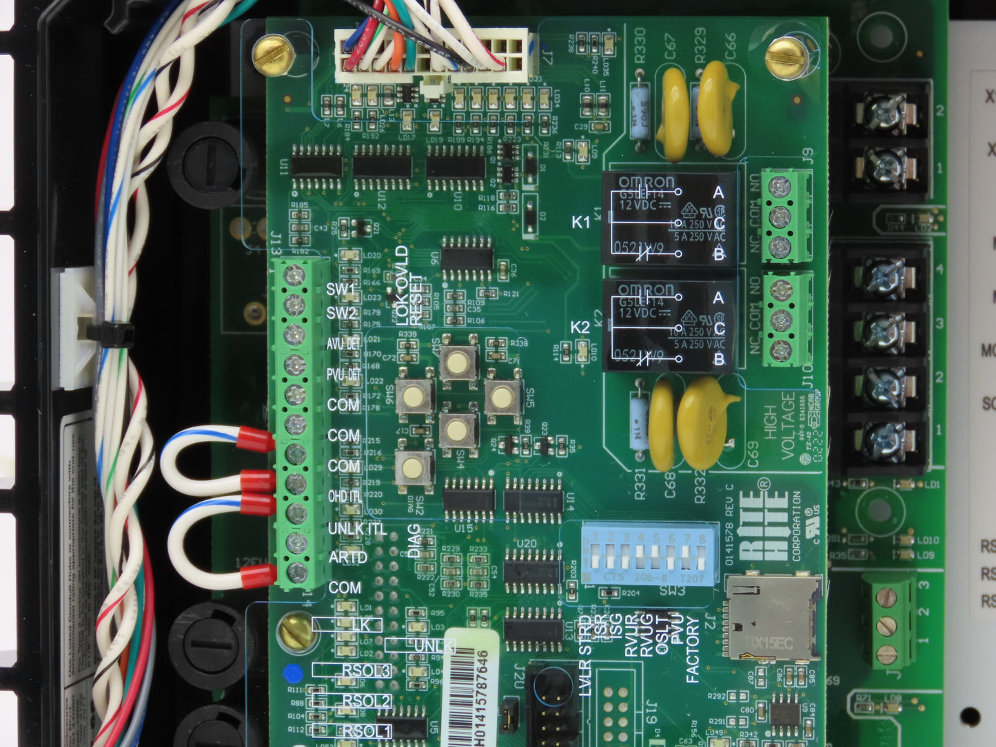 Rite Hite 863.100 CBSHR5 Dock Lock Control Box 115VAC Doc-lok CB P1