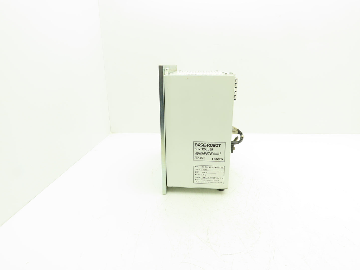Hirata CRZC-N1512 Base Robot Controller 200VAC 50/60Hz 3ph 2.7A