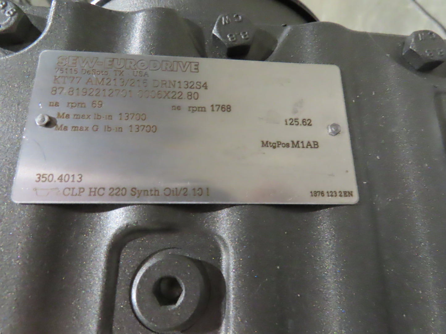 Hytrol BPC 49"x 54' Incline Belt Conveyor 7.5Hp 3PH Center Drive 170fpm 88-92"H