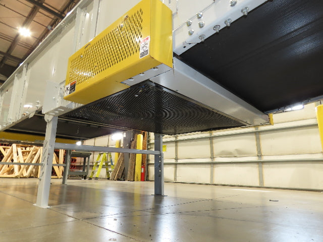 Hytrol BPC 49"x 54' Incline Belt Conveyor 7.5Hp 3PH Center Drive 170fpm 88-92"H