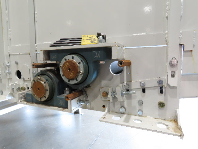 Hytrol BPC 49"x 54' Incline Belt Conveyor 7.5Hp 3PH Center Drive 170fpm 88-92"H