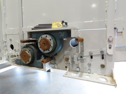 Hytrol BPC 49"x 54' Incline Belt Conveyor 7.5Hp 3PH Center Drive 170fpm 88-92"H