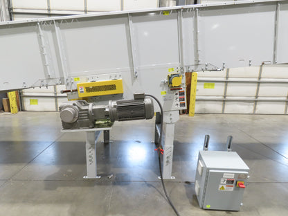 Hytrol BPC 49"x 54' Incline Belt Conveyor 7.5Hp 3PH Center Drive 170fpm 88-92"H