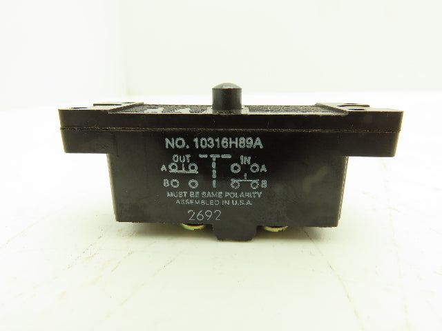 Cutler-Hammer 10316H89A Microswitch 1NO/1NC 20A 240VAC Lot of 5