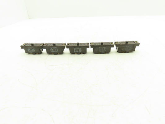 Cutler-Hammer 10316H89A Microswitch 1NO/1NC 20A 240VAC Lot of 5