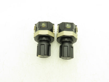CKD Corp R4000-15-T Pneumatic Pressure Regulator 145PSI Max 1/2"NPT Lot of 2