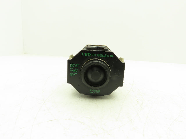 CKD Corp R4000-15-T Pneumatic Pressure Regulator 145PSI Max 1/2"NPT Lot of 2