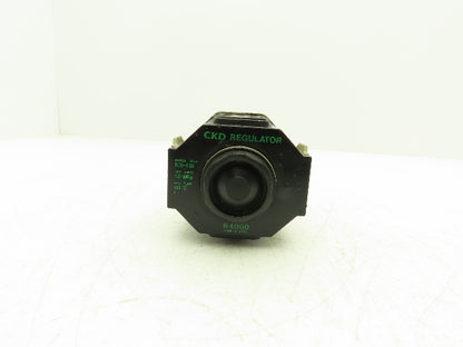 CKD Corp R4000-15-T Pneumatic Pressure Regulator 145PSI Max 1/2"NPT Lot of 2