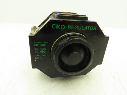 CKD Corp R4000-15-T Pneumatic Pressure Regulator 145PSI Max 1/2"NPT Lot of 2