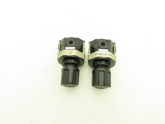 CKD Corp R4000-15-T Pneumatic Pressure Regulator 145PSI Max 1/2"NPT Lot of 2