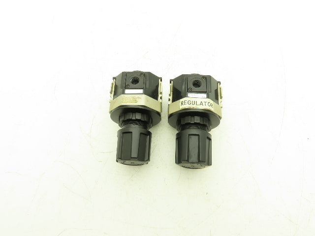 CKD Corp R4000-15-T Pneumatic Pressure Regulator 145PSI Max 1/2"NPT Lot of 2