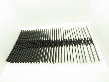 Ambaflex 24"W Spiralveyor Spiral Conveyor Belt Chain Snap On Slats  Lot of 32