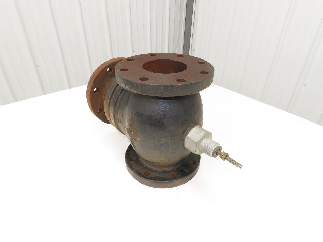 Siemens Powers #125 Plug Valve 4" Flanged