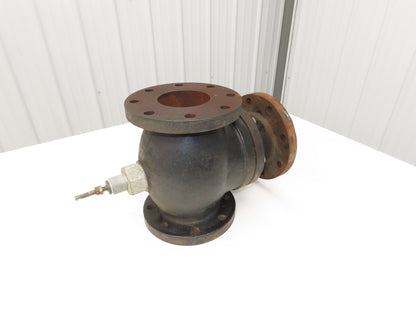 Siemens Powers #125 Plug Valve 4" Flanged