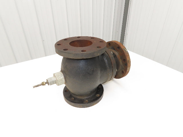 Siemens Powers #125 Plug Valve 4" Flanged