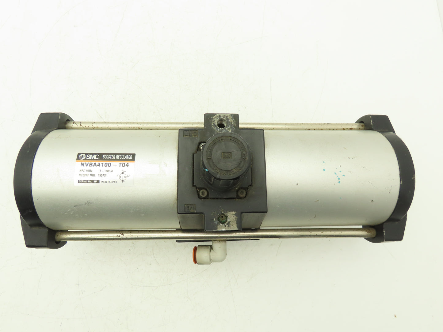 SMC NVBA4100-T04 Booster Regulator 0-150psi 1/2"NPT