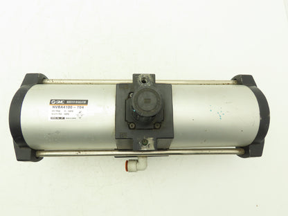 SMC NVBA4100-T04 Booster Regulator 0-150psi 1/2"NPT