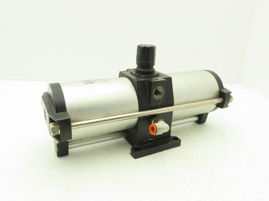 SMC NVBA4100-T04 Booster Regulator 0-150psi 1/2"NPT