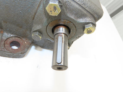 Mitsubishi CHVW 65R0-35.5 Worm Gearbox 38:1 Reducer 0.64kW 44rpm W/Bracket