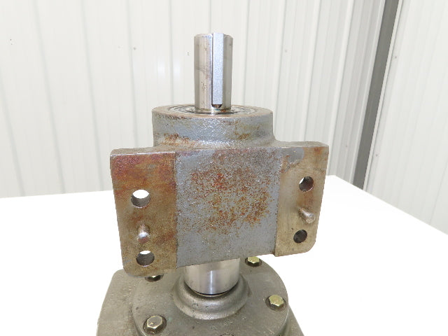 Mitsubishi CHVW 65R0-35.5 Worm Gearbox 38:1 Reducer 0.64kW 44rpm W/Bracket