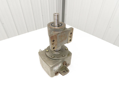 Mitsubishi CHVW 65R0-35.5 Worm Gearbox 38:1 Reducer 0.64kW 44rpm W/Bracket