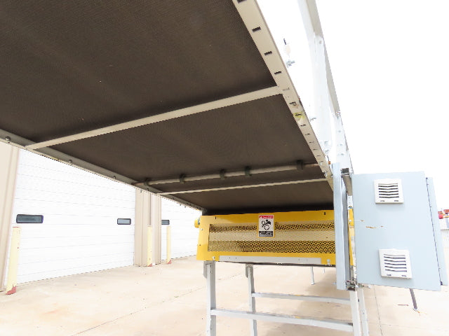 Hytrol BPC 49"x 56' Incline Belt Conveyor 7.5Hp 3PH Center Drive 170fpm 108"H