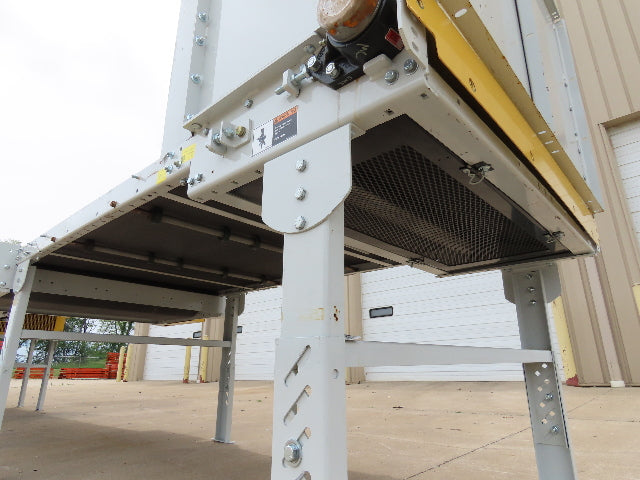 Hytrol BPC 49"x 56' Incline Belt Conveyor 7.5Hp 3PH Center Drive 170fpm 108"H