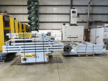 Hytrol BPC 49"x 56' Incline Belt Conveyor 7.5Hp 3PH Center Drive 170fpm 108"H