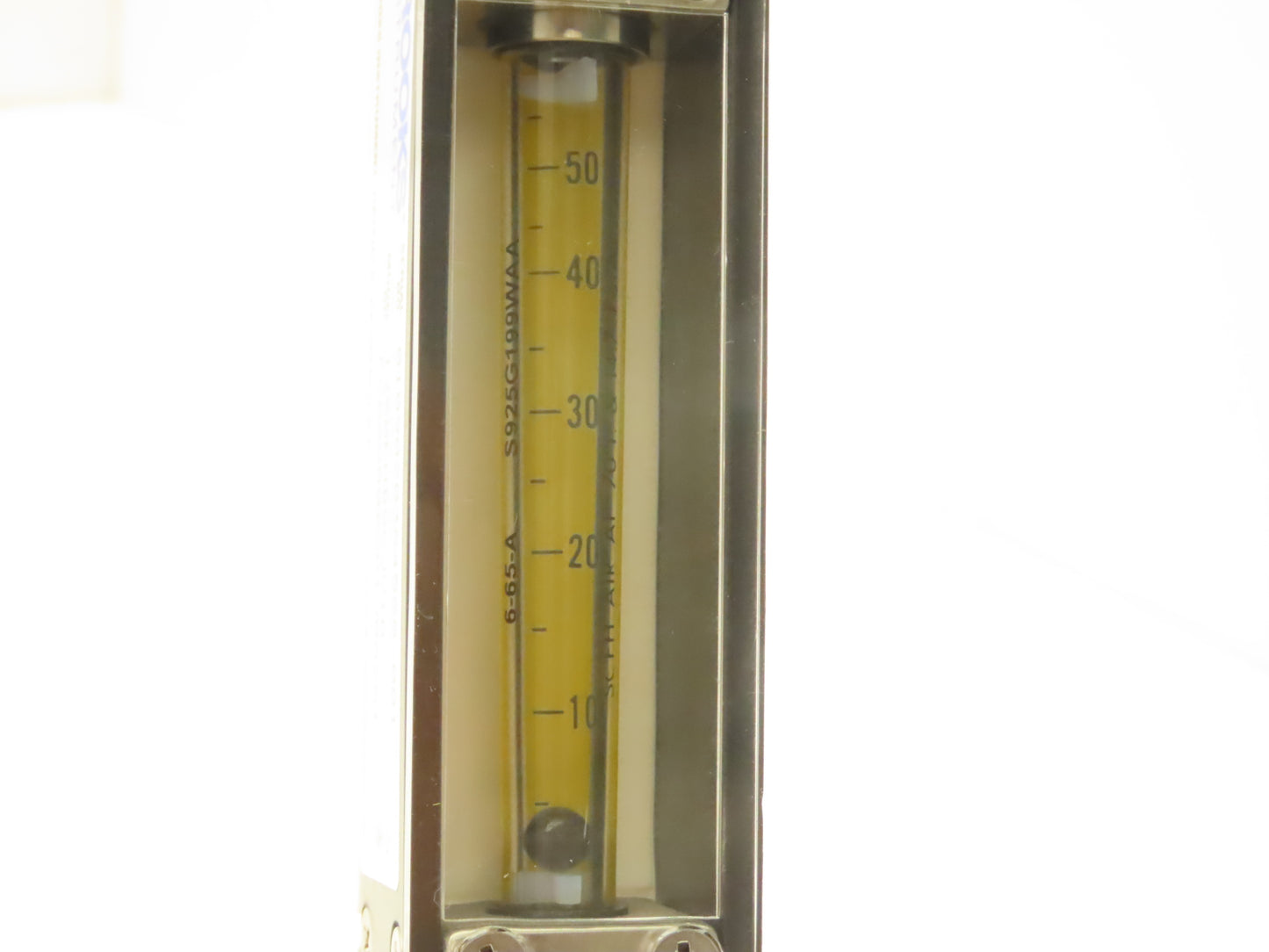Brooks 1350EHB8CJV1A Flow Meter Sho-Rate Sight Glass Tube 10-50 SCFH 1/4"npt
