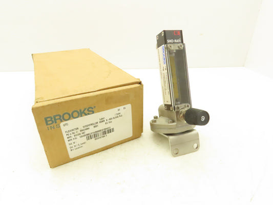 Brooks 1350EHB8CJV1A Flow Meter Sho-Rate Sight Glass Tube 10-50 SCFH 1/4"npt