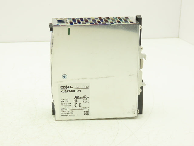 Cosel KLEA240F-24 DC Power Supply Switching Mode 24VDC 10A 100-240V In