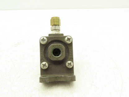 American Standard P54350 Pneumatic Shuttle Valve 200psi  1/4" Ports