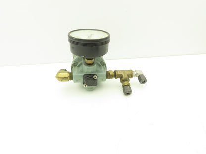 Beloit MC2-75-120B Pneumatic Air Regulator Valve W/Guage 60psi 3/8" NPT Lot Of 5