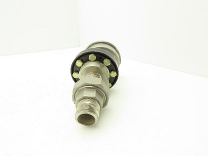 Ashcroft C1215 Type 101 Threaded Diaphragm Seal With 0-60psi Guage 1" NPT